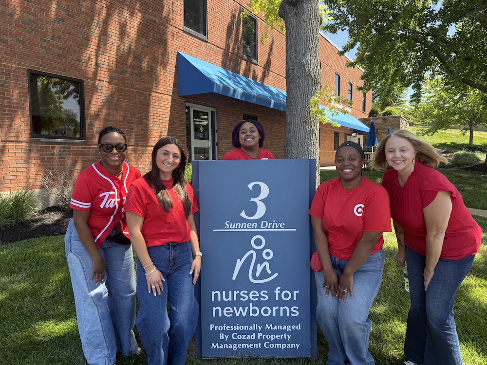 Corporate volunteer team Taget