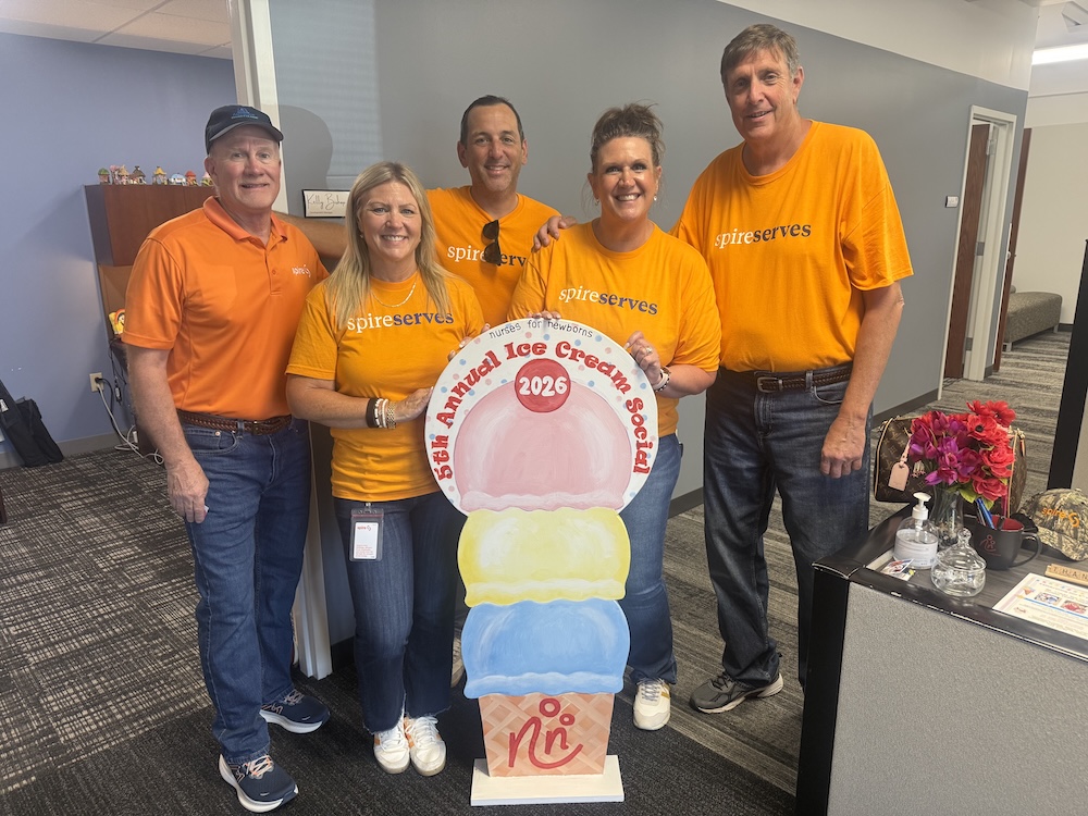 Corporate volunteer team Spire